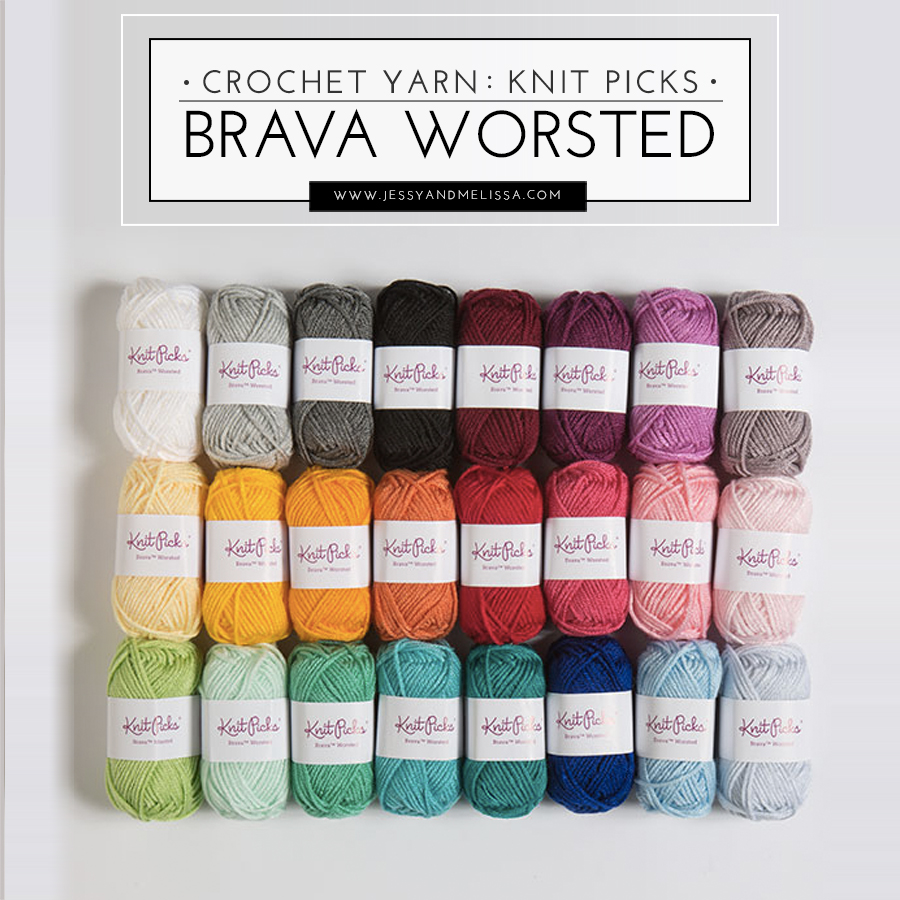 Knit Picks Brava Worsted Yarn Jessy + Melissa