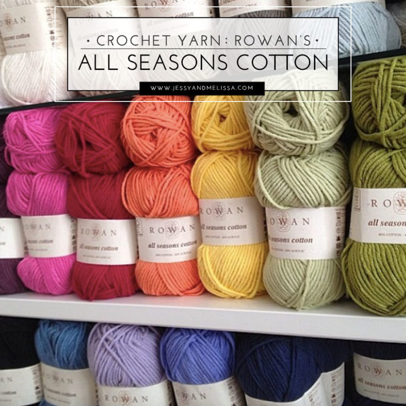 Rowen Wool Rowan All Seasons Cotton Yarn | Jessy + Melissa
