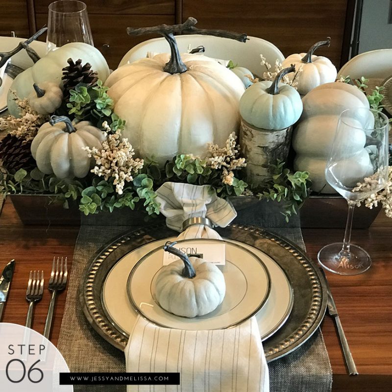 Step 6: Place the tray on your table