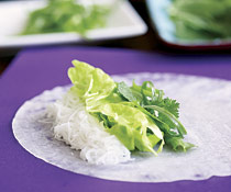 Line up the ingredients